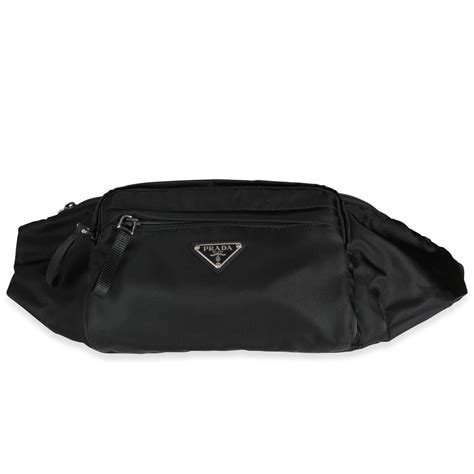 marsupio oro prada|Prada Unisex Marsupio Belt Waist Bag Black Nylon Tessuto .